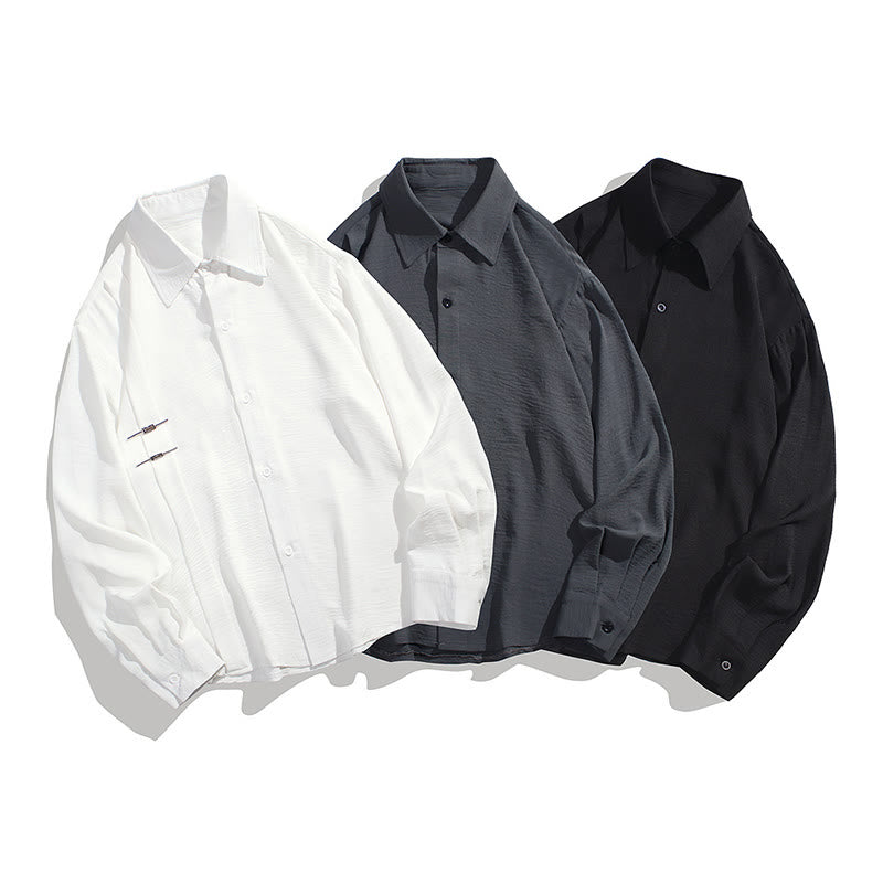 Breathable Stand Collar Long Sleeve Meditation Shirt