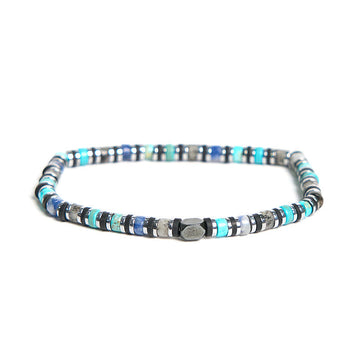 Various Stones Hematite Turquoise Emperor Stone Powerful Support Bracelet