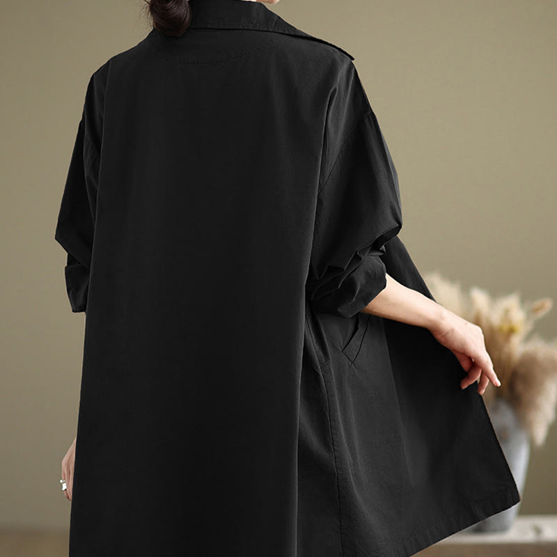 Breathable Cotton Linen Minimalist Daily Grounding Jacket