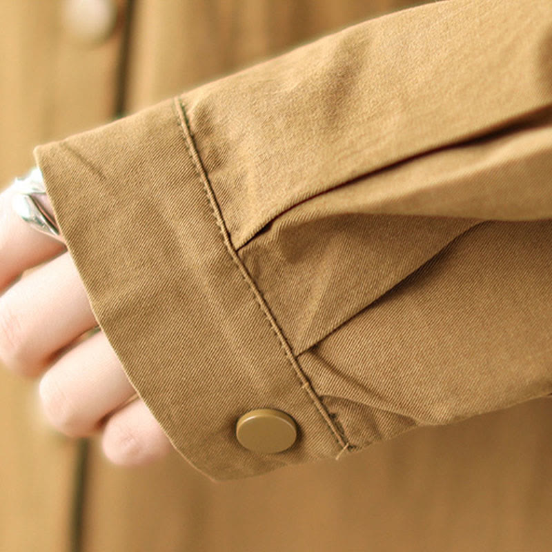 Breathable Cotton Linen Hooded Jacket for Mindful Daily Wear