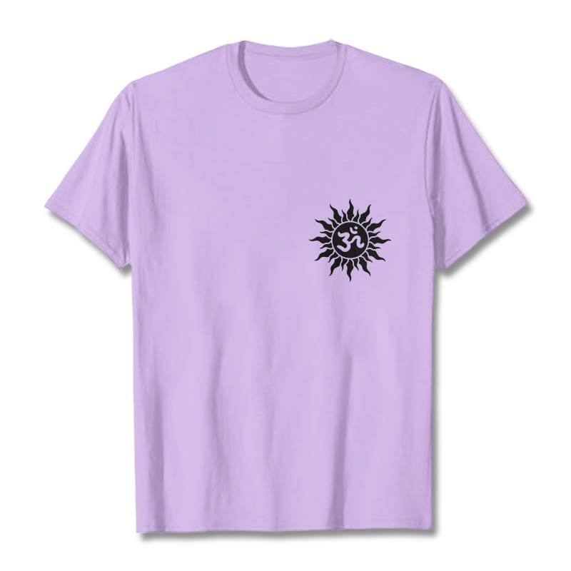 Tactile Cotton Unisex OM Symbol Meditation Tee
