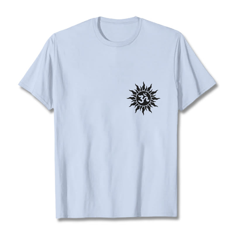 Tactile Cotton Unisex OM Symbol Meditation Tee