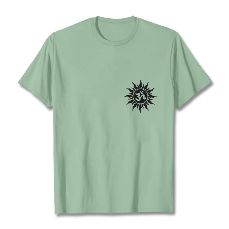 Tactile Cotton Unisex OM Symbol Meditation Tee