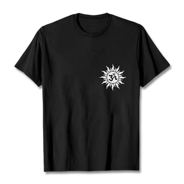 Tactile Cotton Unisex OM Symbol Meditation Tee