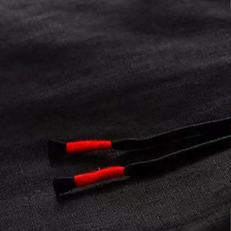 Casual Solid Color One Button Women's Capri Wide Leg Pants With Pockets