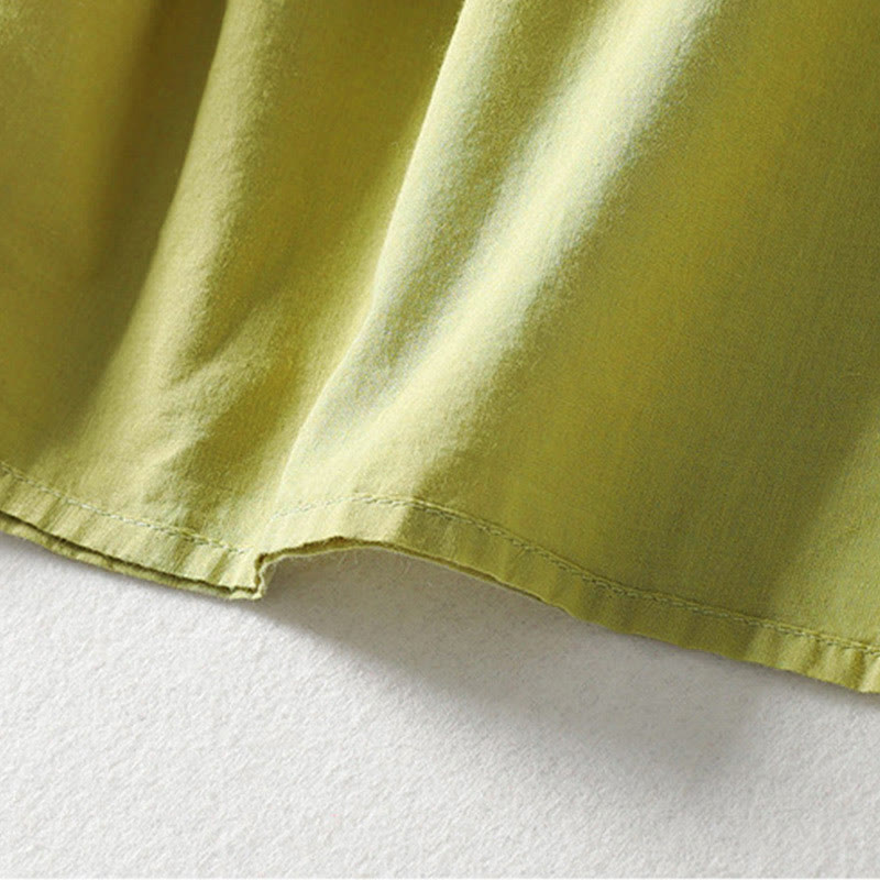 Solid Color Lace-up Women's Wide Leg Pants