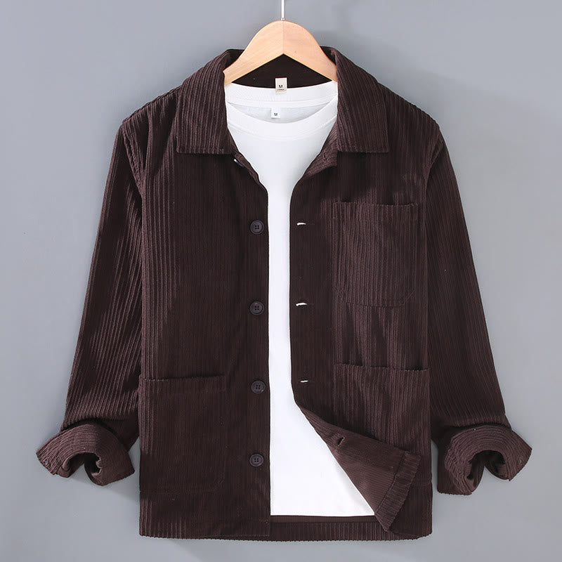 Breathable Structured Lapel Mindful Transition Jacket
