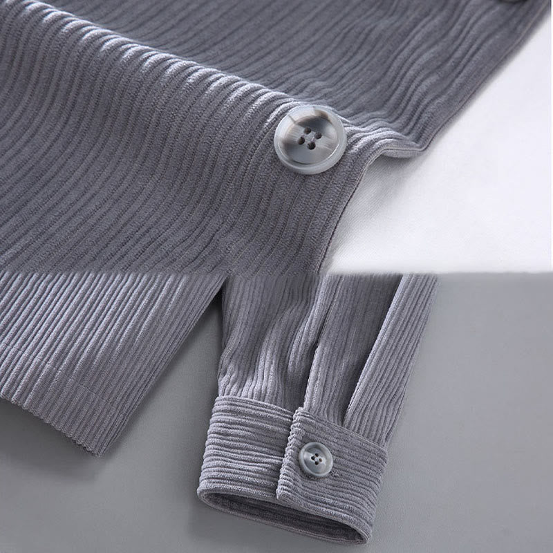 Breathable Structured Lapel Mindful Transition Jacket
