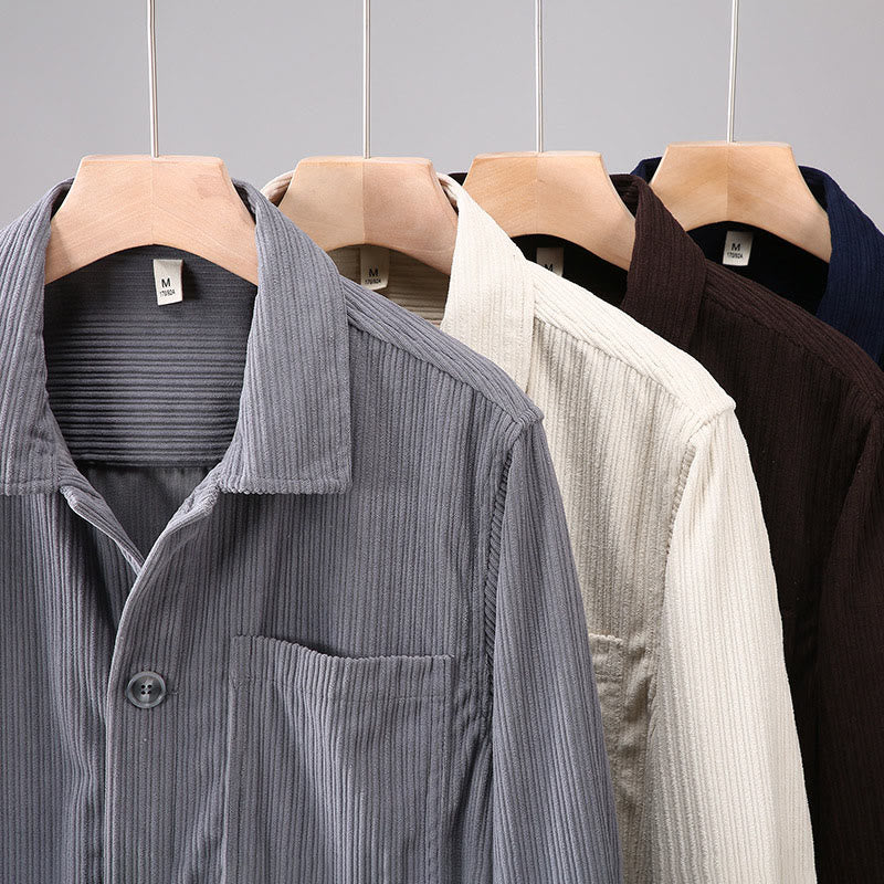Breathable Structured Lapel Mindful Transition Jacket