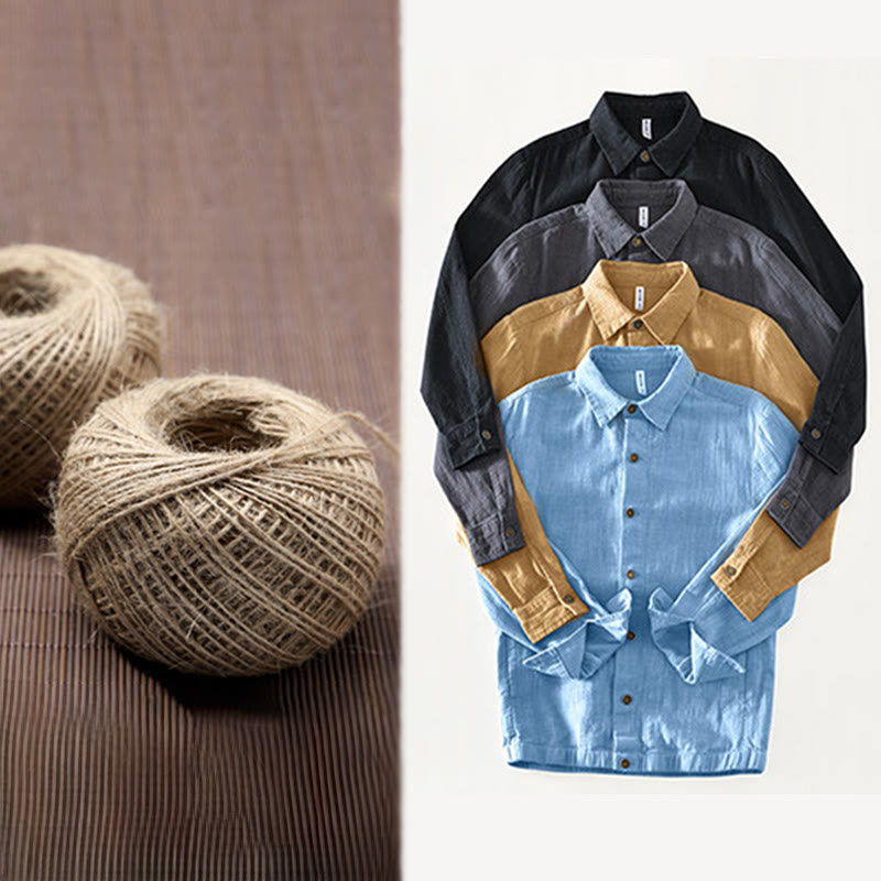 Ramie Linen Structured Grounding Commuter Jacket