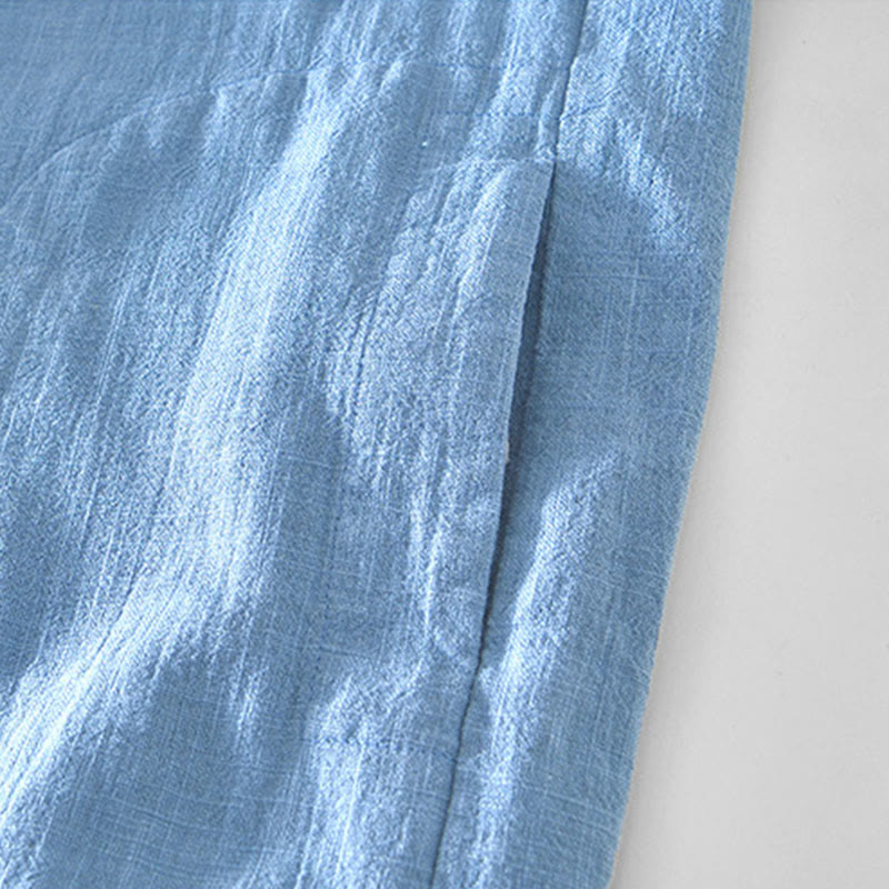 Ramie Linen Structured Grounding Commuter Jacket