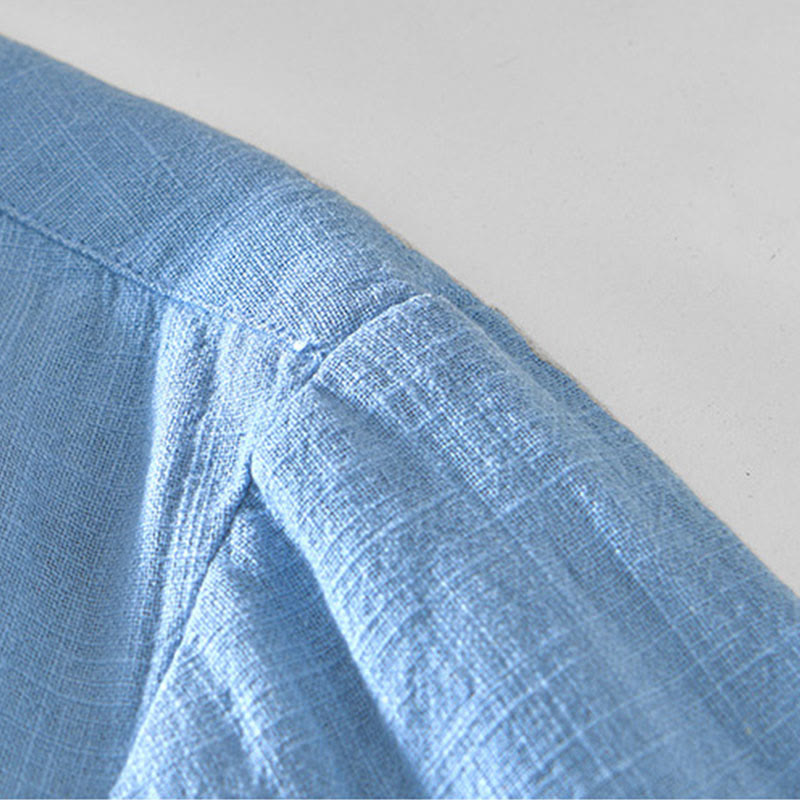 Ramie Linen Structured Grounding Commuter Jacket