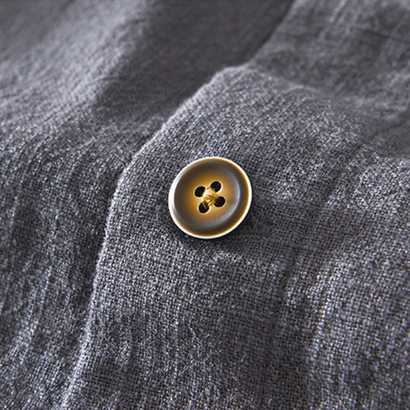 Ramie Linen Structured Grounding Commuter Jacket