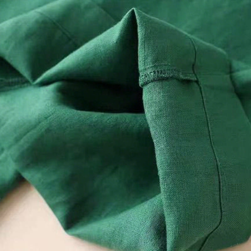 Casual High Waist Lace-up Wide Leg Pants With Pockets