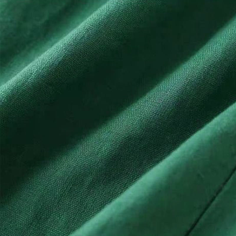 Casual High Waist Lace-up Wide Leg Pants With Pockets