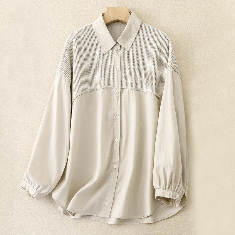Breathable Cotton Corduroy Stand Collar Minimalist Jacket