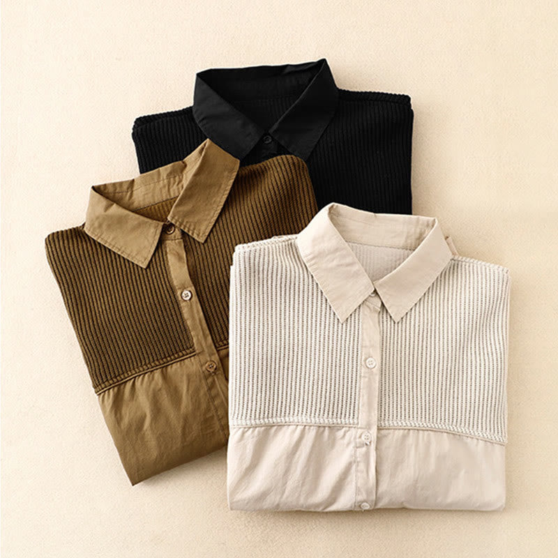 Breathable Cotton Corduroy Stand Collar Minimalist Jacket