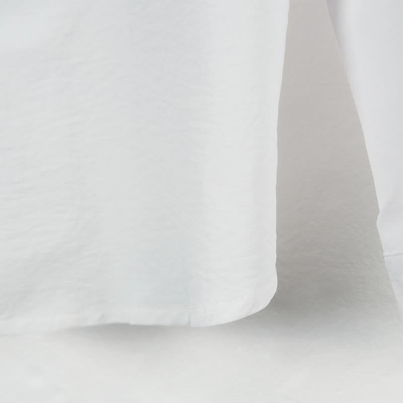 Solid Color Buttons Fall Long Sleeve Men's Shirt