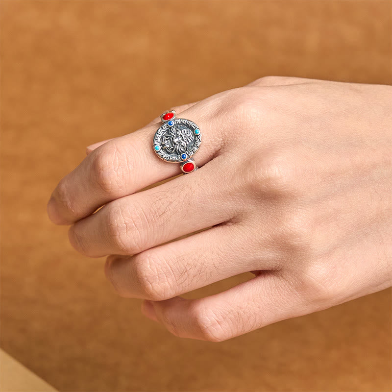 Zakiram Copper Adjustable Wealth Open Ring