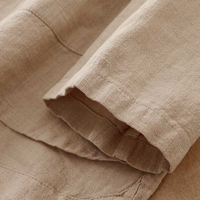 Literary Artistic Chinese Knot Button Casual Clothing