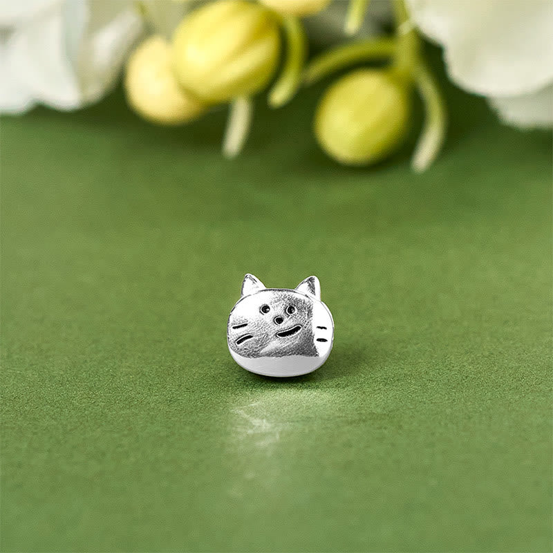 925 Sterling Silver Mini Cat Blessing Chain Bracelet