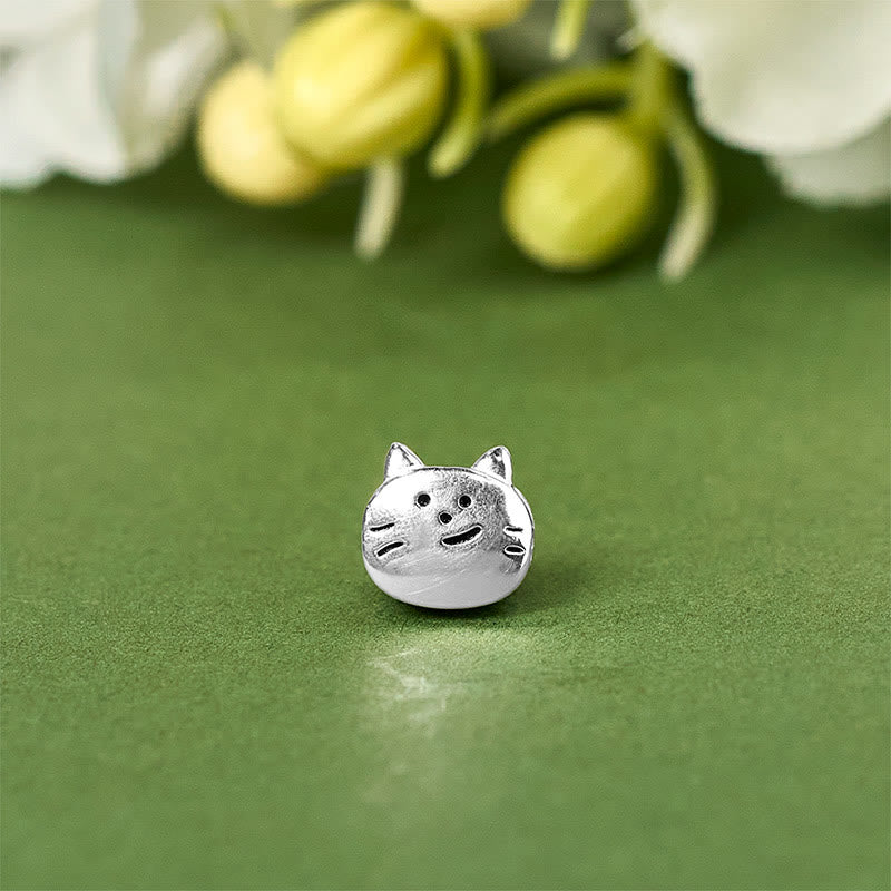 925 Sterling Silver Mini Cat Blessing Chain Bracelet