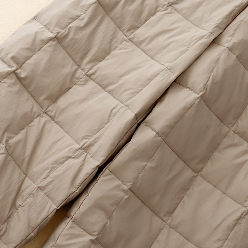 Winter Drawstring Leg Opening Design Women's Cotton Pants With Pockets