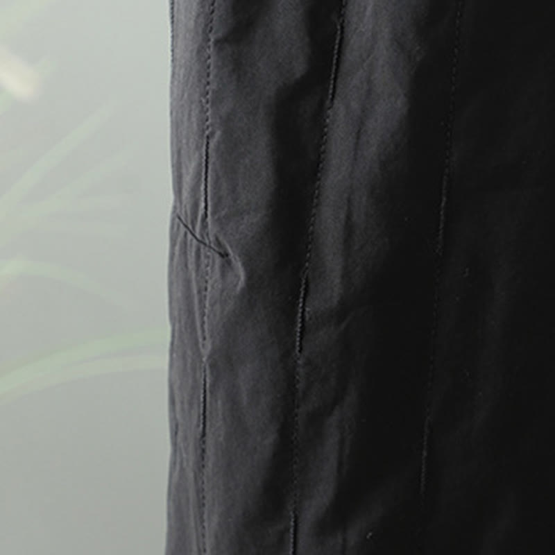 Breathable Cotton High-Waist Straight-Leg Harem Pants