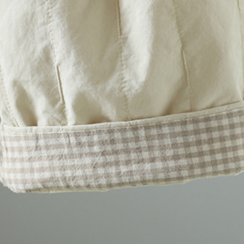 Breathable Cotton High-Waist Straight-Leg Harem Pants