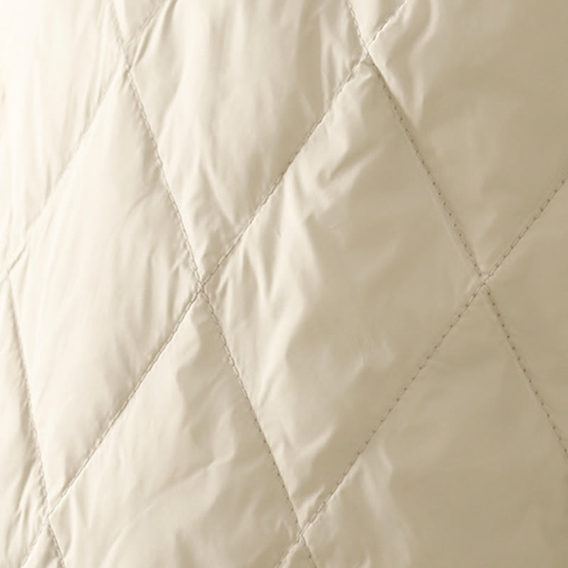 Casual High Waist Drawstring Design Women's Wide Leg Cotton Pants With Pockets