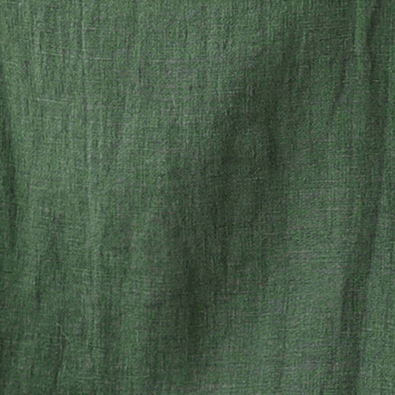 Casual Plain Women's Cotton Linen Long Sleeve Shirt