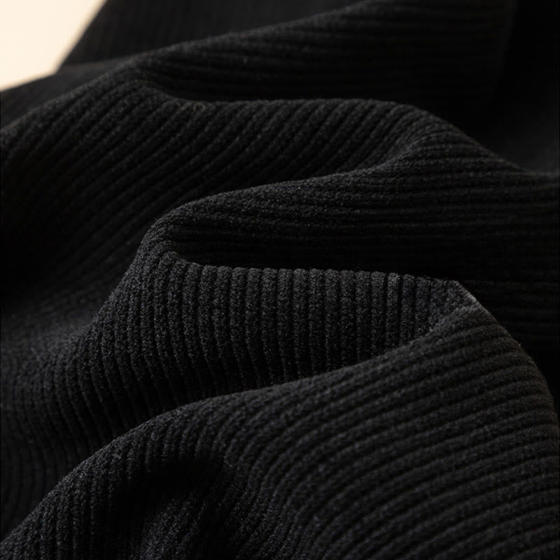 Breathable Cotton High-Waist Wide-Leg Meditation Trousers
