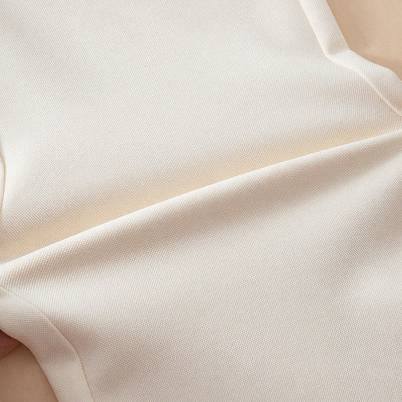 Tactile Cotton High-Waist Wide-Leg Meditation Pants