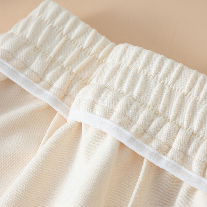 Tactile Cotton High-Waist Wide-Leg Meditation Pants