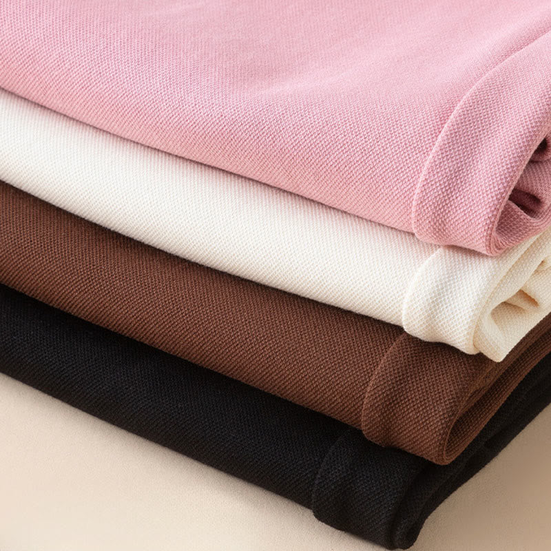 Tactile Cotton High-Waist Wide-Leg Meditation Pants