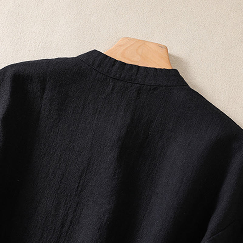 Tactile Cotton Breathable Mindful Long-Sleeve Shirt