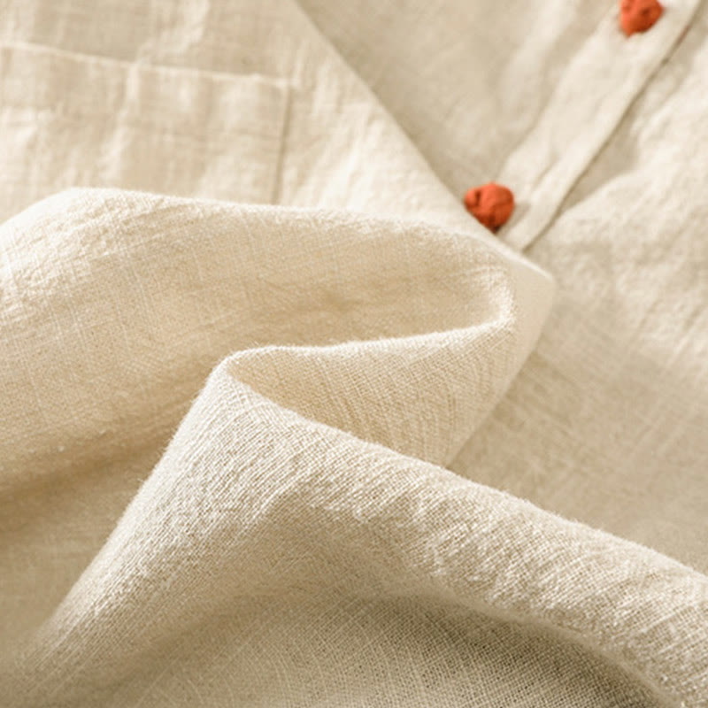 Tactile Cotton Breathable Mindful Long-Sleeve Shirt