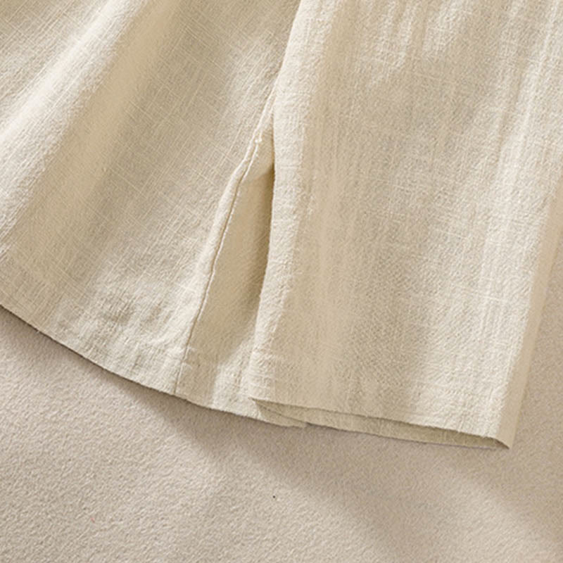 Tactile Cotton Breathable Mindful Long-Sleeve Shirt