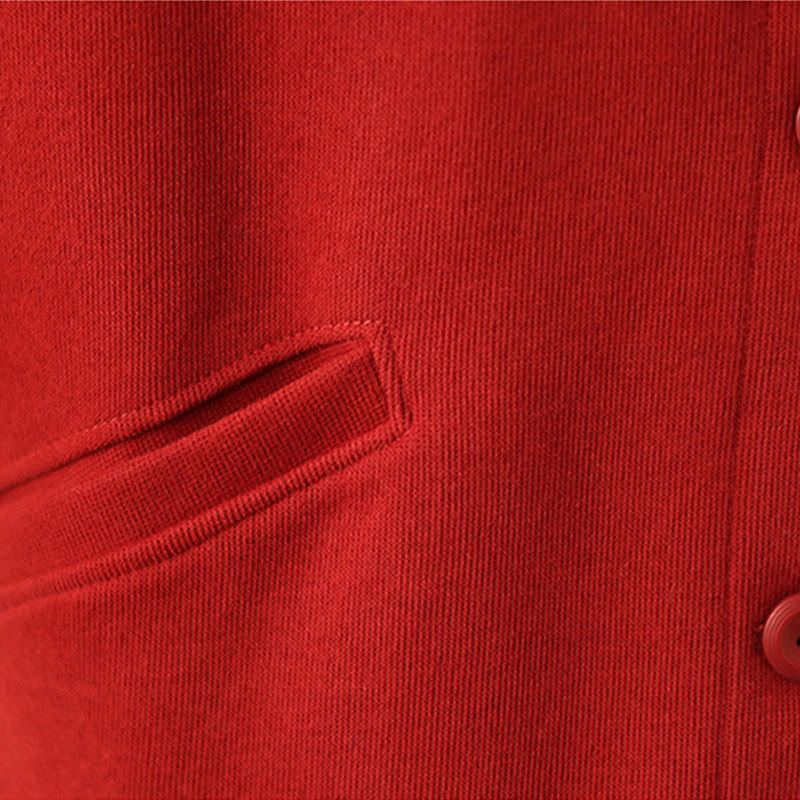 Lightweight Cotton Crewneck Grounding Jacket with Pockets