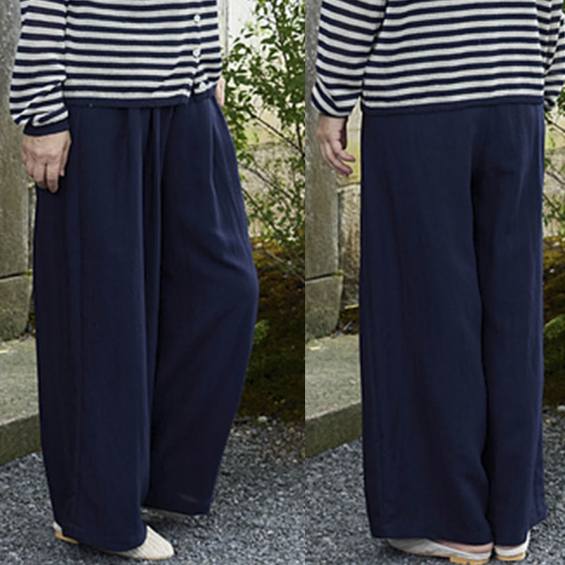 Breathable Straight-Leg Mindful Movement Pants with Pockets