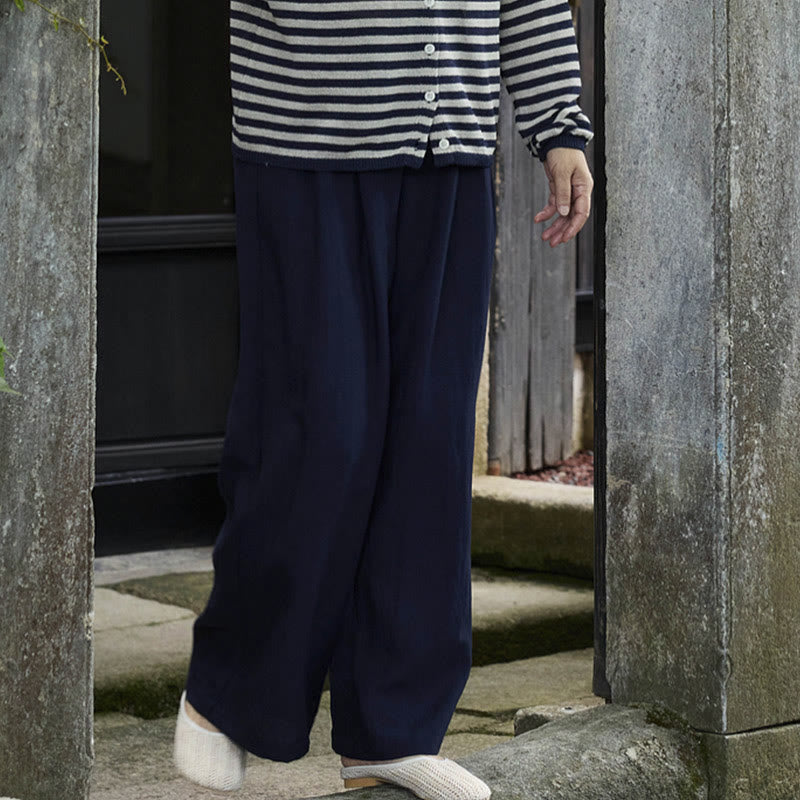 Breathable Straight-Leg Mindful Movement Pants with Pockets