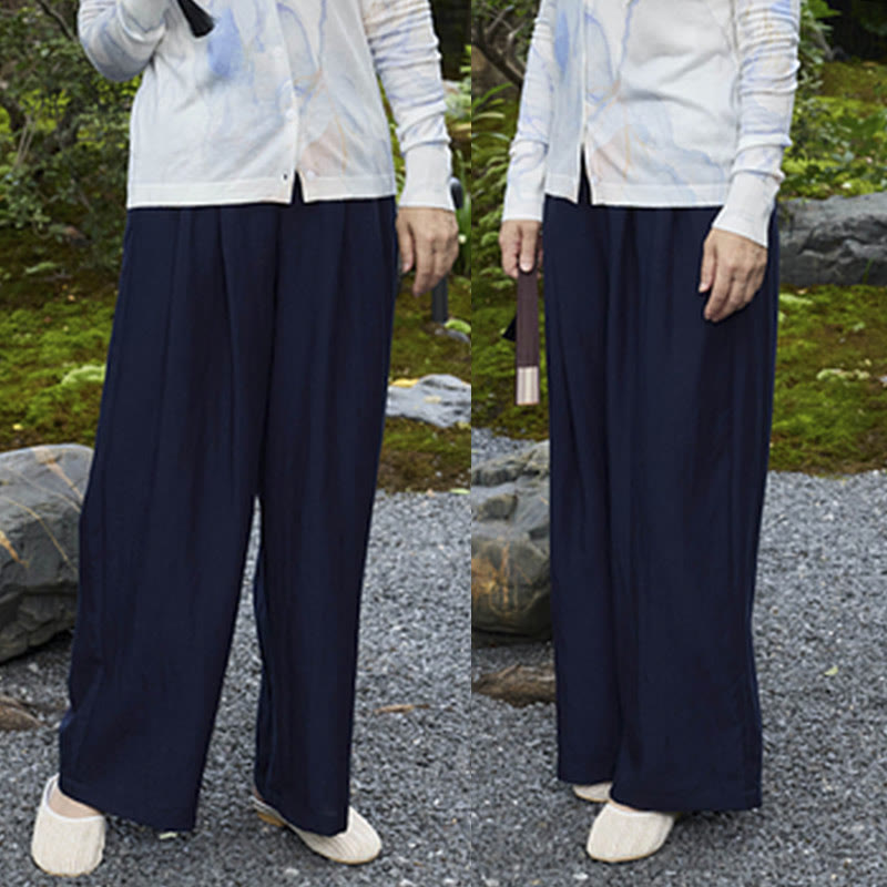 Breathable Straight-Leg Mindful Movement Pants with Pockets