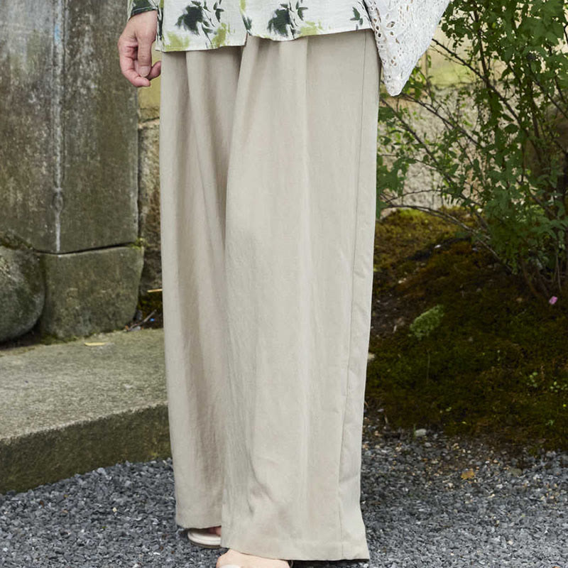 Breathable Straight-Leg Mindful Movement Pants with Pockets