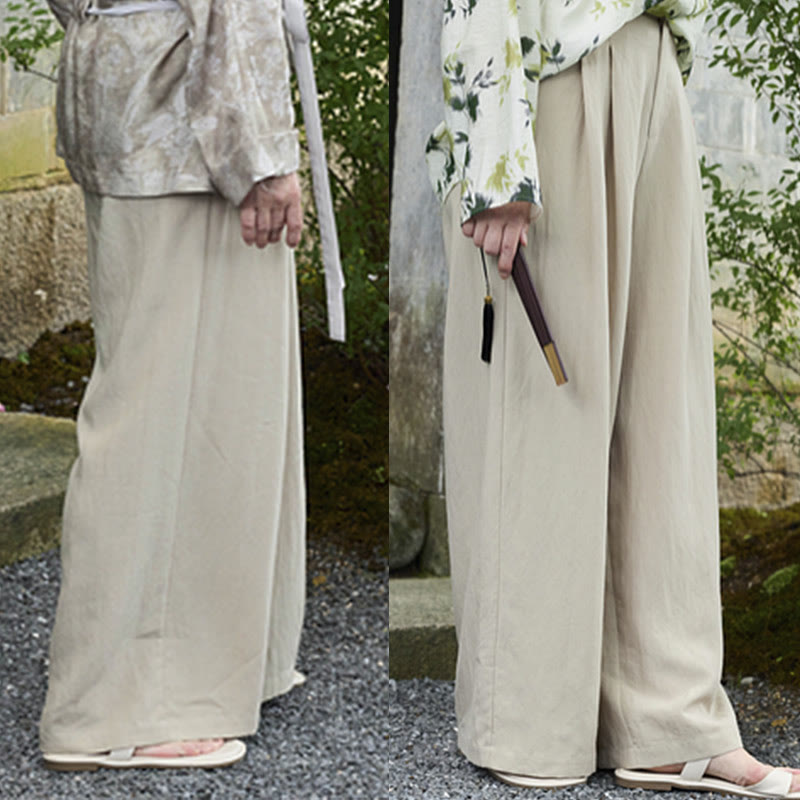 Breathable Straight-Leg Mindful Movement Pants with Pockets