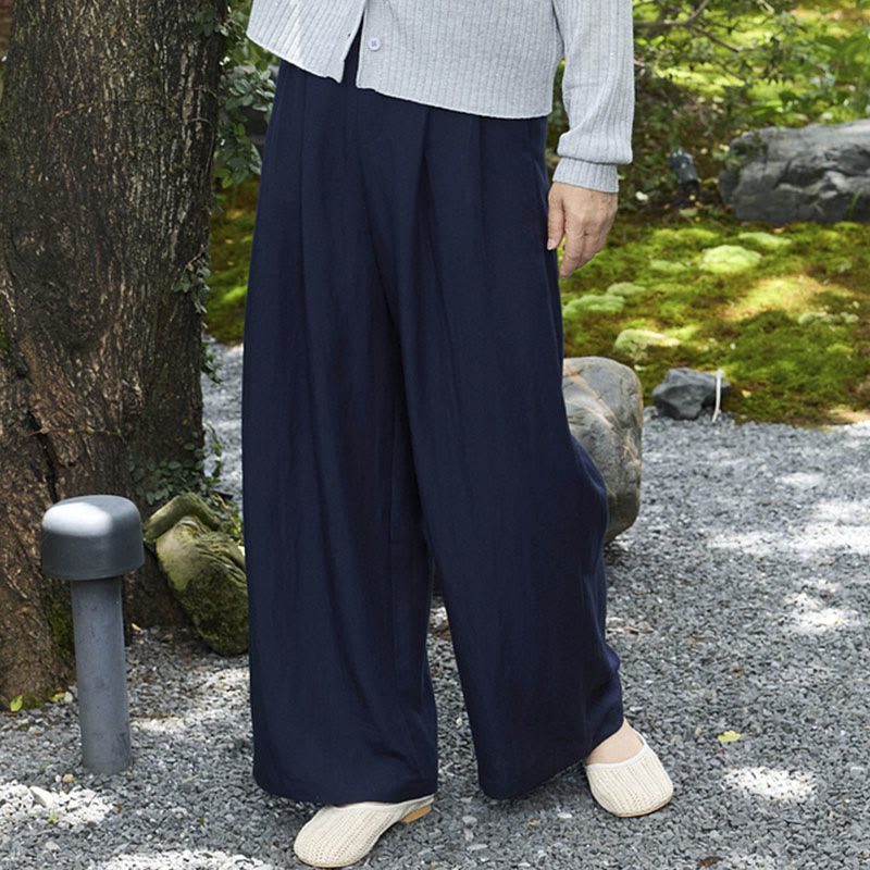 Breathable Straight-Leg Mindful Movement Pants with Pockets