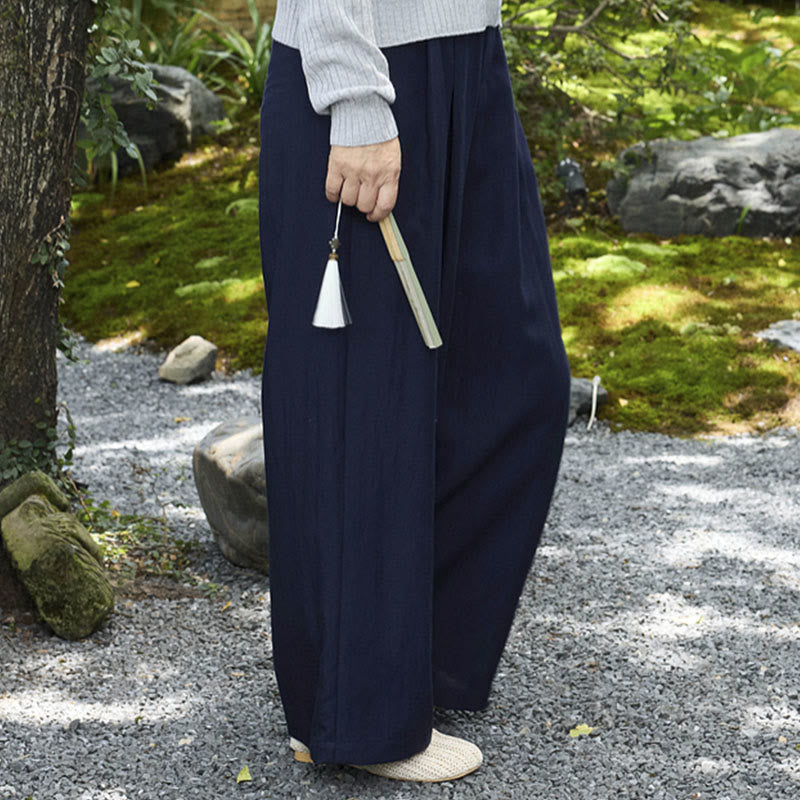 Breathable Straight-Leg Mindful Movement Pants with Pockets