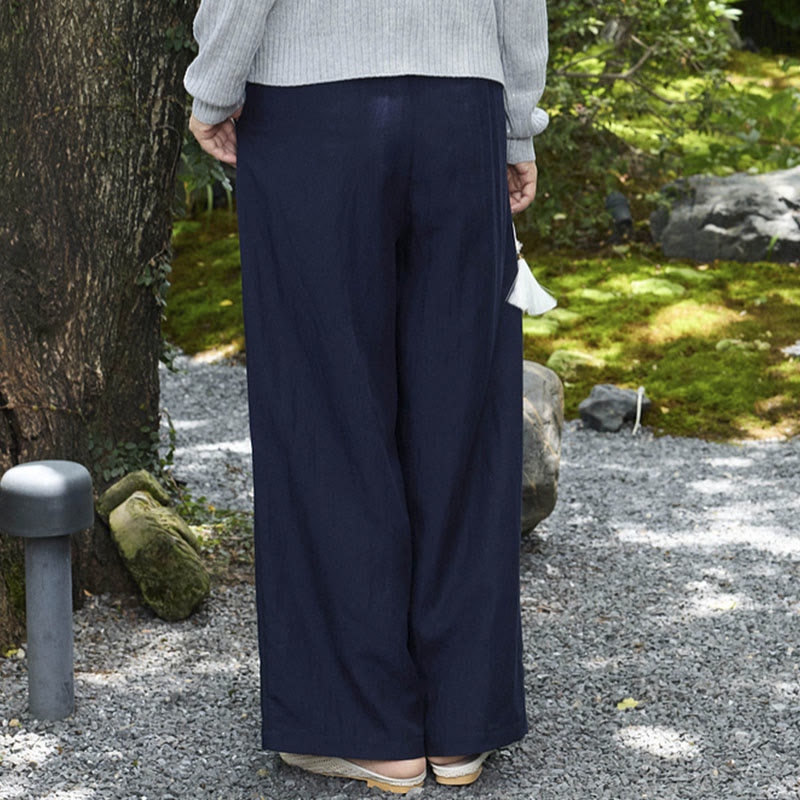 Breathable Straight-Leg Mindful Movement Pants with Pockets