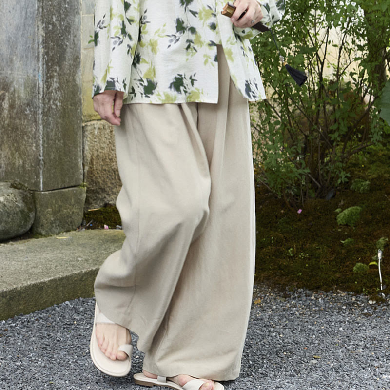 Breathable Straight-Leg Mindful Movement Pants with Pockets