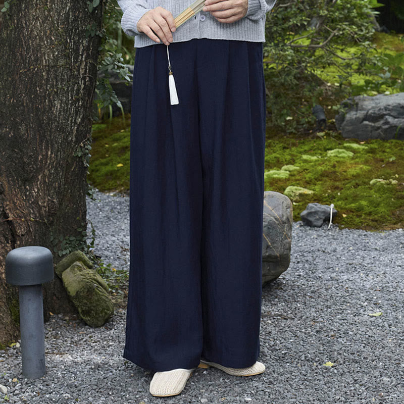 Breathable Straight-Leg Mindful Movement Pants with Pockets