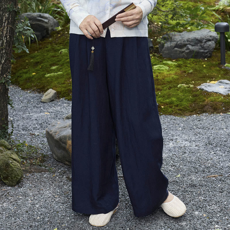Breathable Straight-Leg Mindful Movement Pants with Pockets